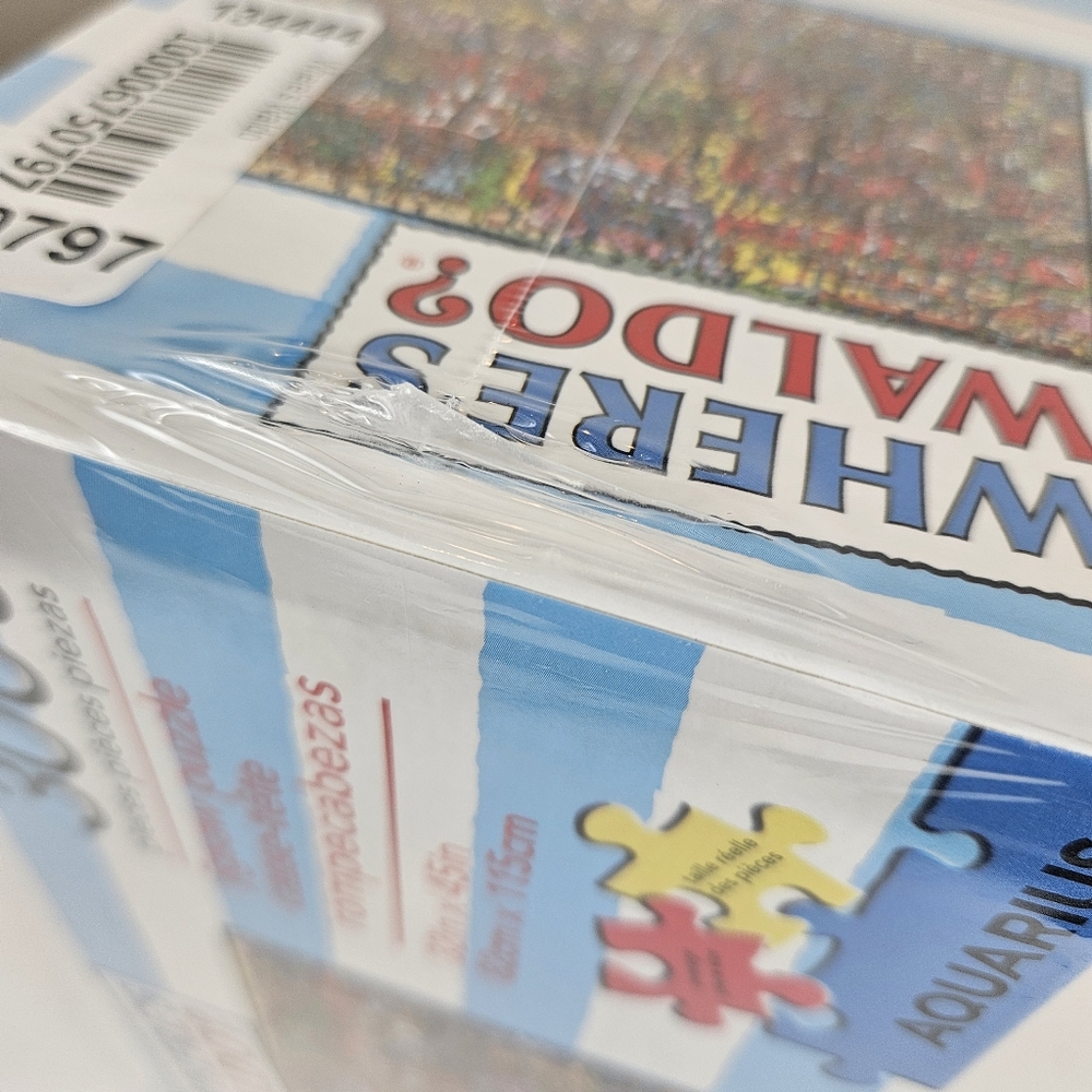 Where's Waldo Wally 3000 piece jigsaw puzzle Aquarius Factory Sealed! - Picture 6 of 6